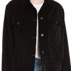 Rag & Bone Black Velvet Jacket